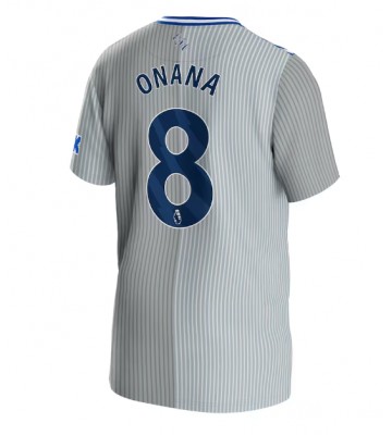 Everton Amadou Onana #8 Tredje trøje 2023-24 Kort ærmer